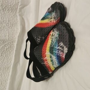 New! Rainbow clog mules summer outdoor beach water shoes women's 11 men's 9.5